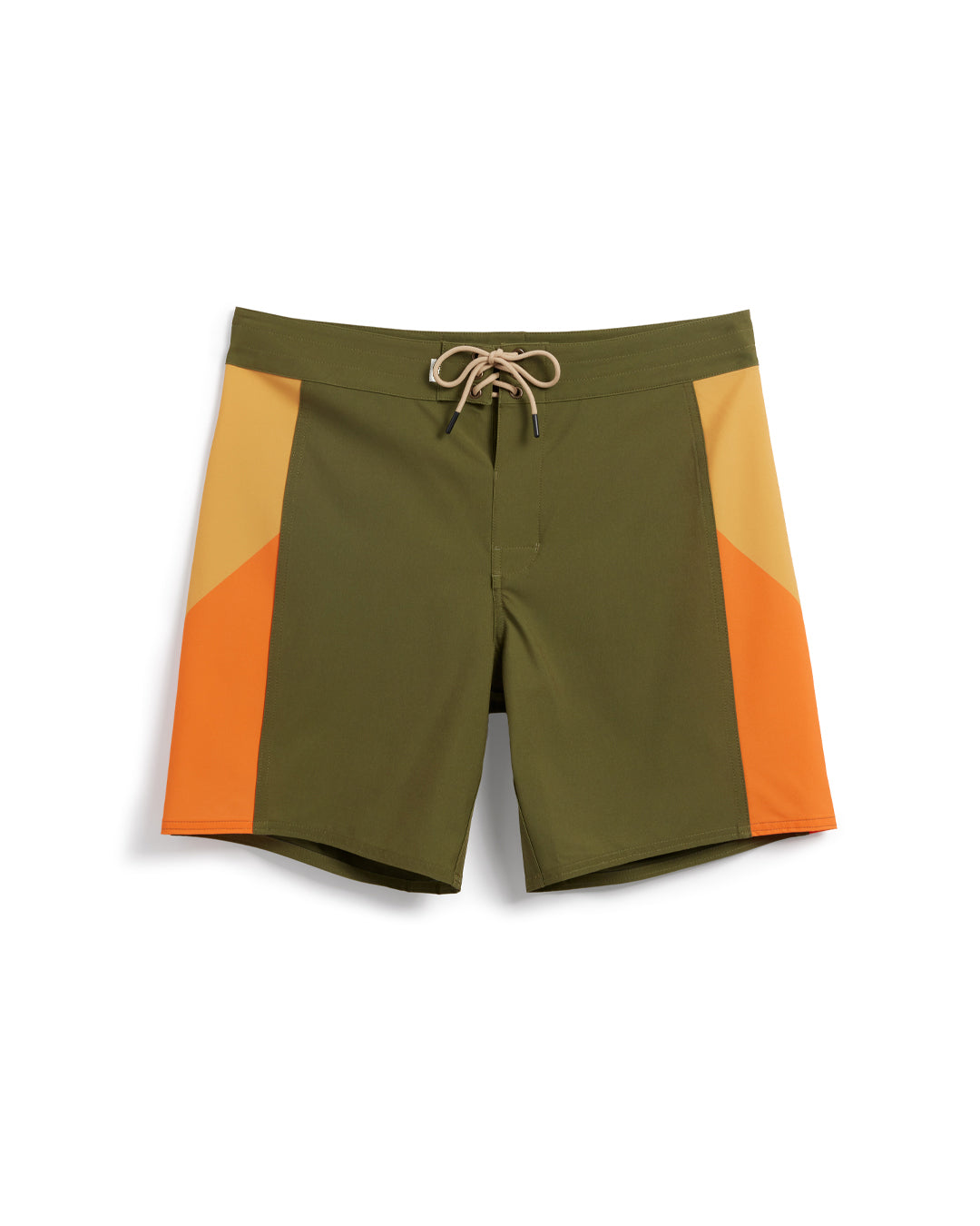 Birdie Boardshorts - Army/Sunset – Birdwell