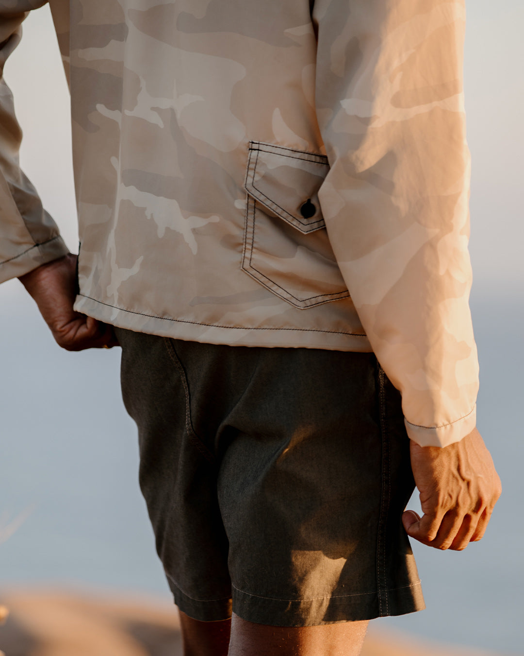 Skeleton Bay Anorak - Desert Camo