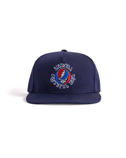 Steal Your Face Snapback - GD Navy | Birdwell Beach Britches