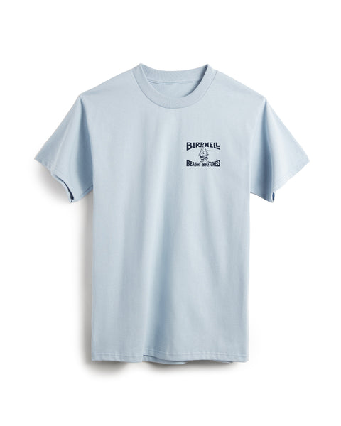 License Plate T-Shirt - Sky Blue