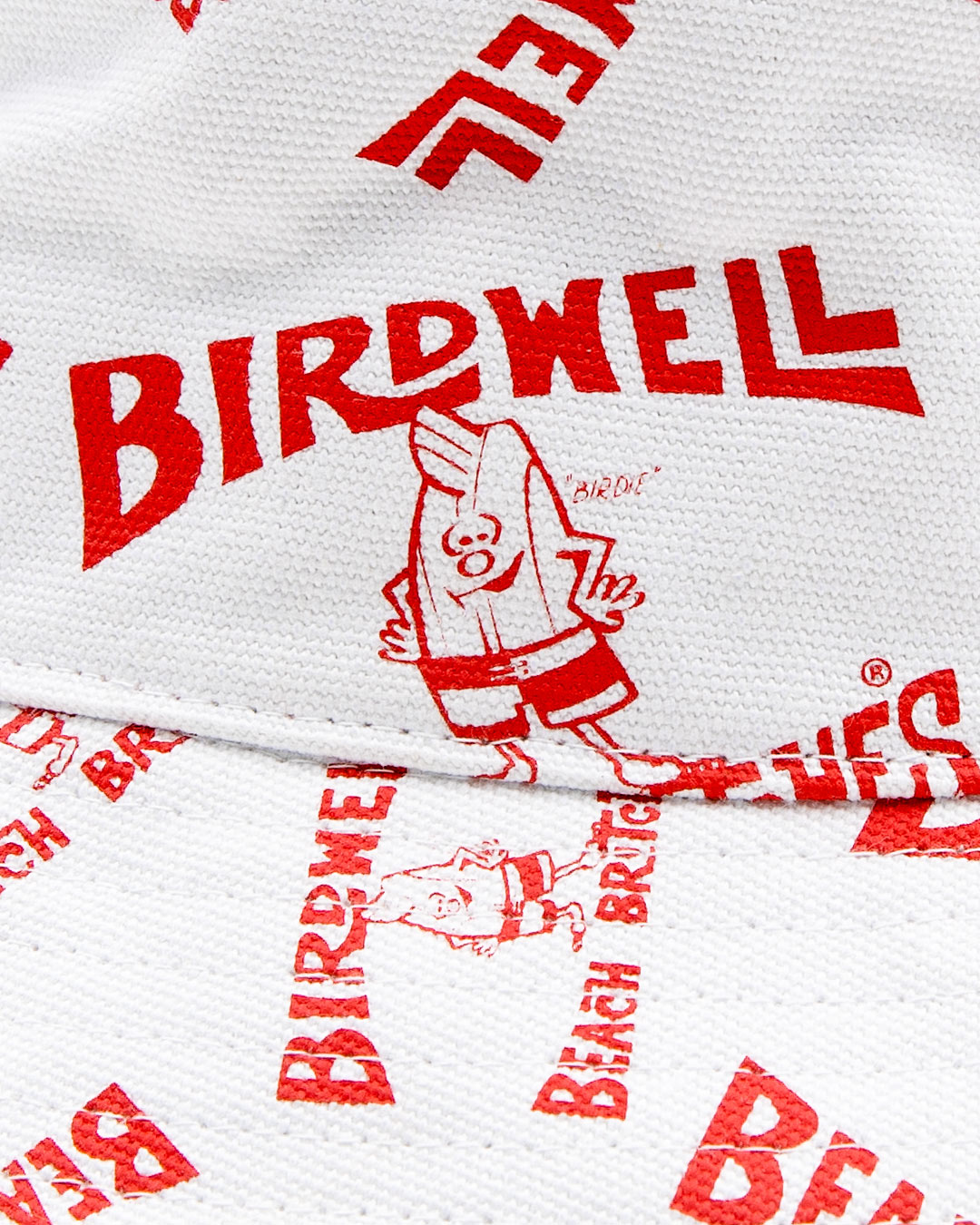 License Plate Bucket Hat - White – Birdwell