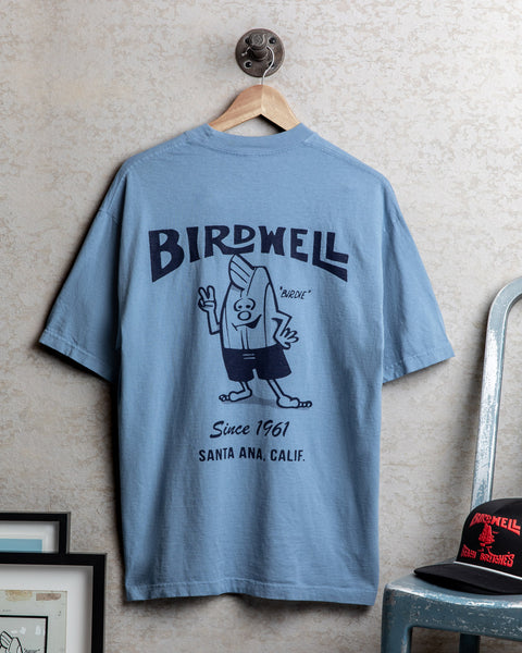 Birdwell '61 T-Shirt - Federal Blue | Size S | Durable | Stylish | Comfortable | Birdwell Beach Britches