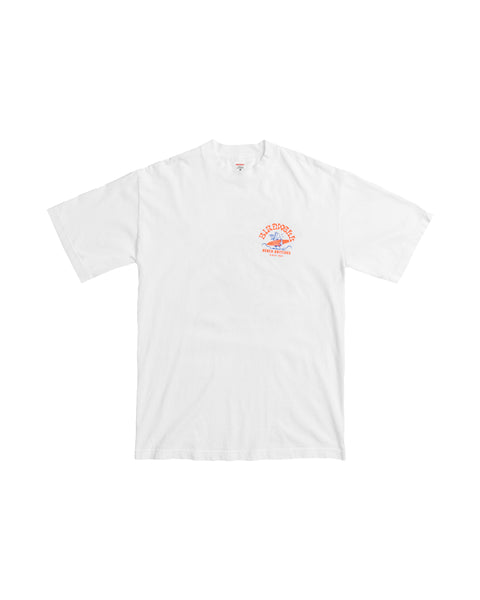 Seks overskud th Surfin' Birdie T-Shirt - White – Birdwell