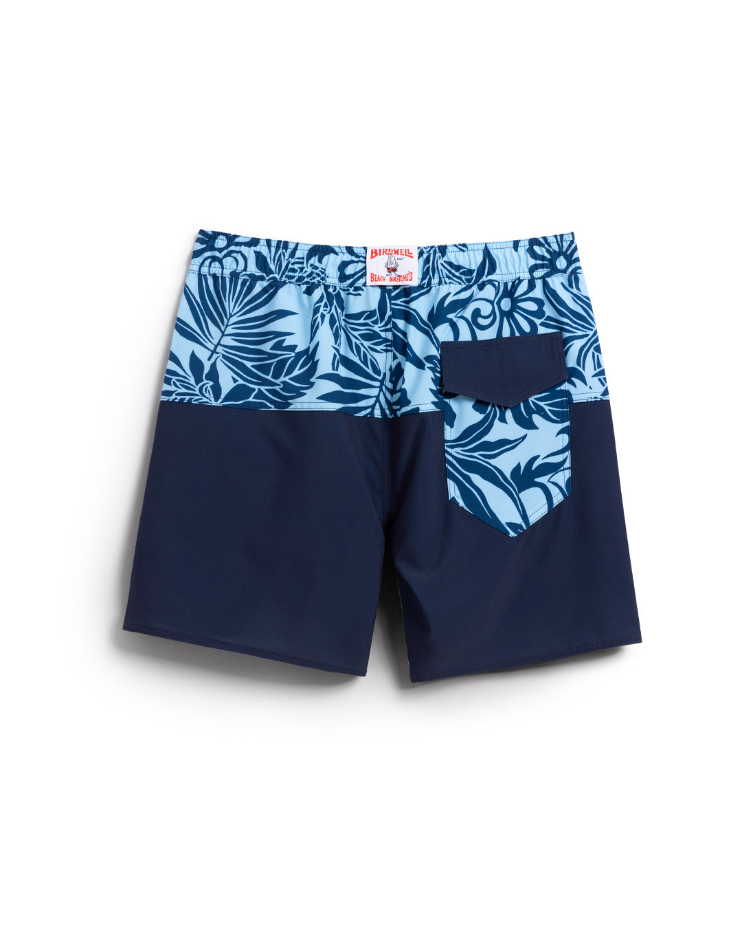 Wright Short - Navy/Half Floral – Birdwell