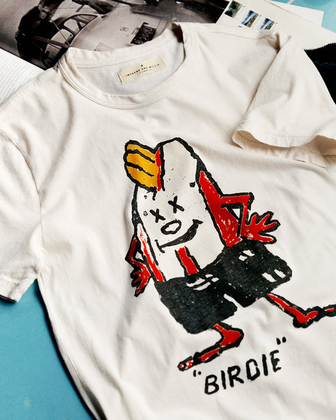 Birdie T-Shirt - imogene+willie Bone