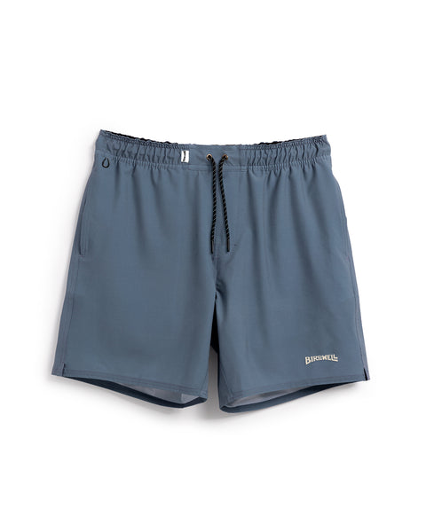 Wright Lined Short - Slate - Front