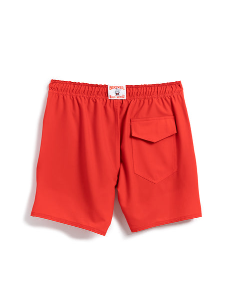 Wright Lined Short - Red - Back