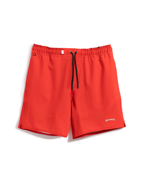 Wright Lined Short - Red - Front