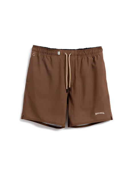 Wright Lined Short - Tobacco - Front