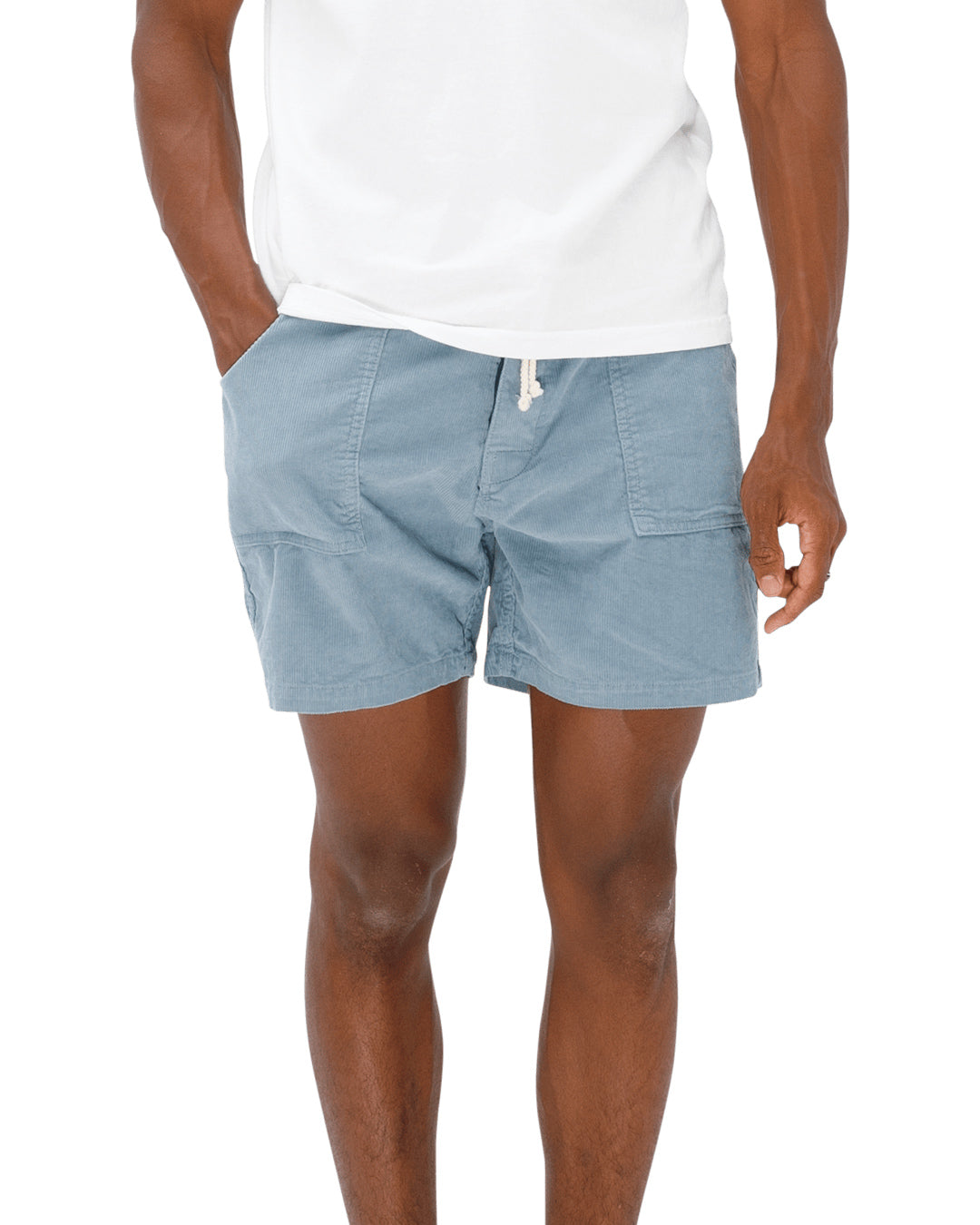 Classic Corduroy Shorts - Light Blue – Birdwell