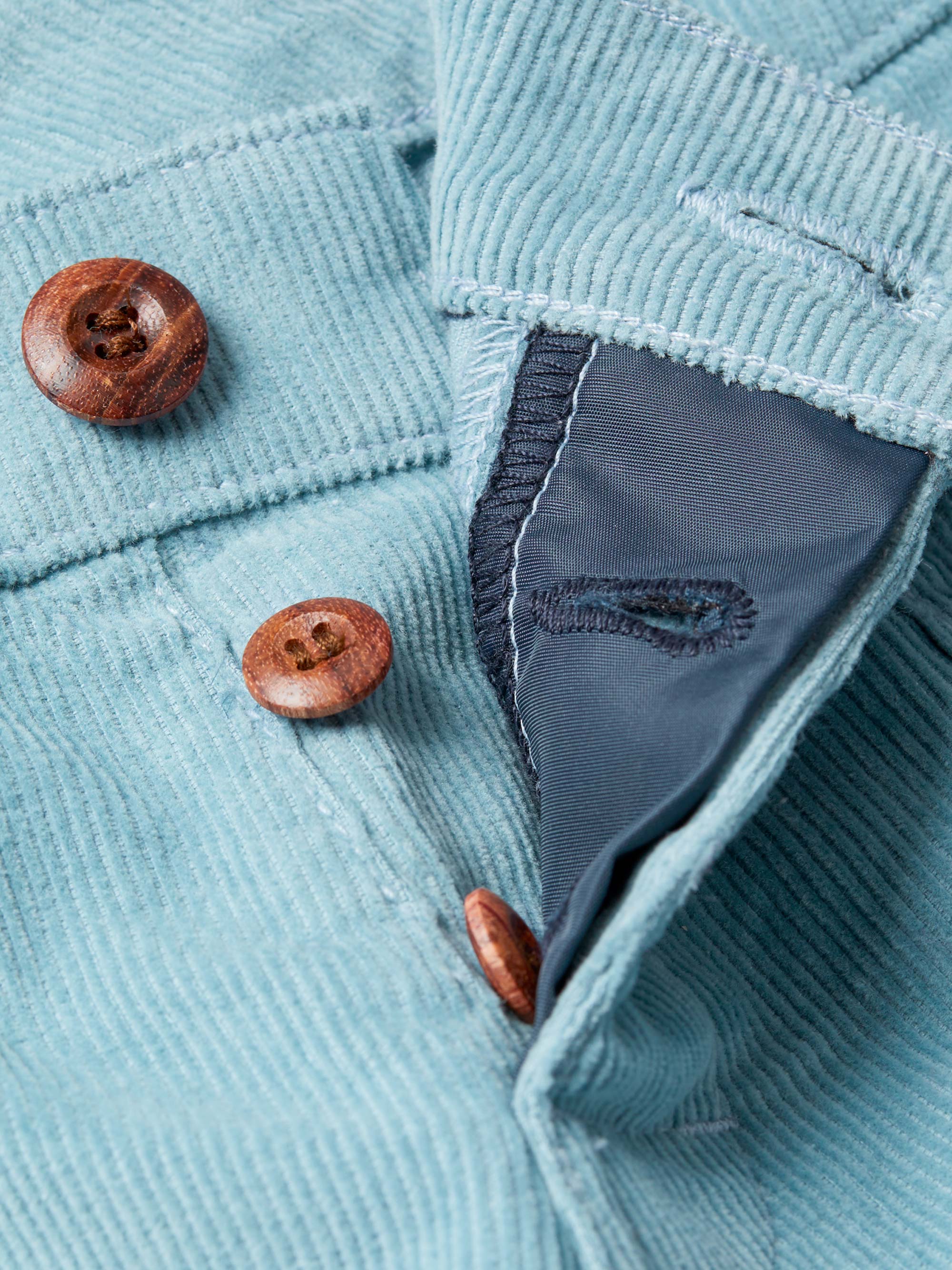 Corduroy Shorts - Light Blue | Birdwell Beach Britches